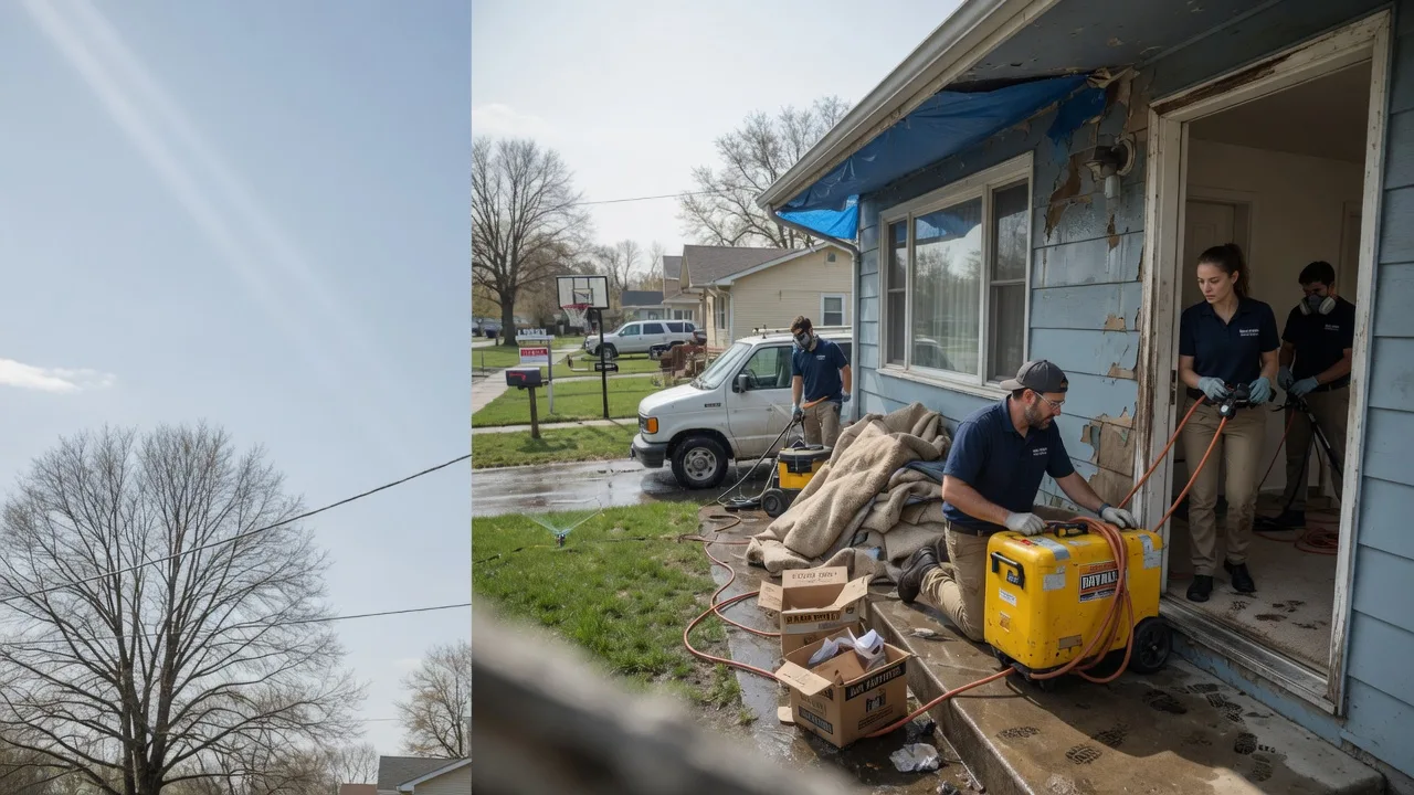 Basement Flood Cleanup in Stevens Point, WI near me